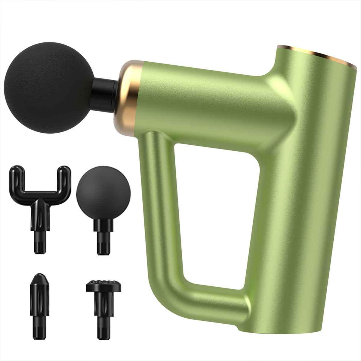 ZTECH Cordless Massage Gun with 4 Attachments